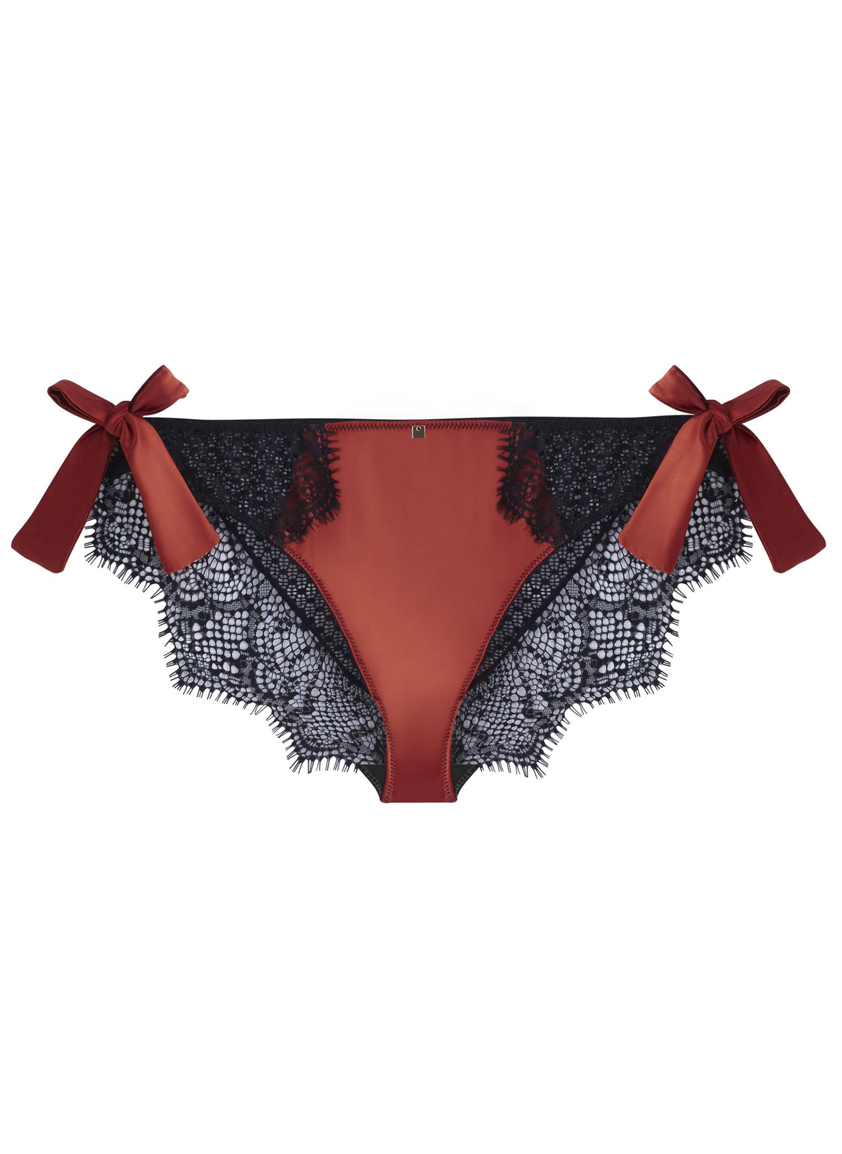 Culottes Culotte noir/cuivre Impertinente femme noir Camille Cerf & Pomm'Poire Culottes Culotte noir/cuivre Impertinente femme noir Noir