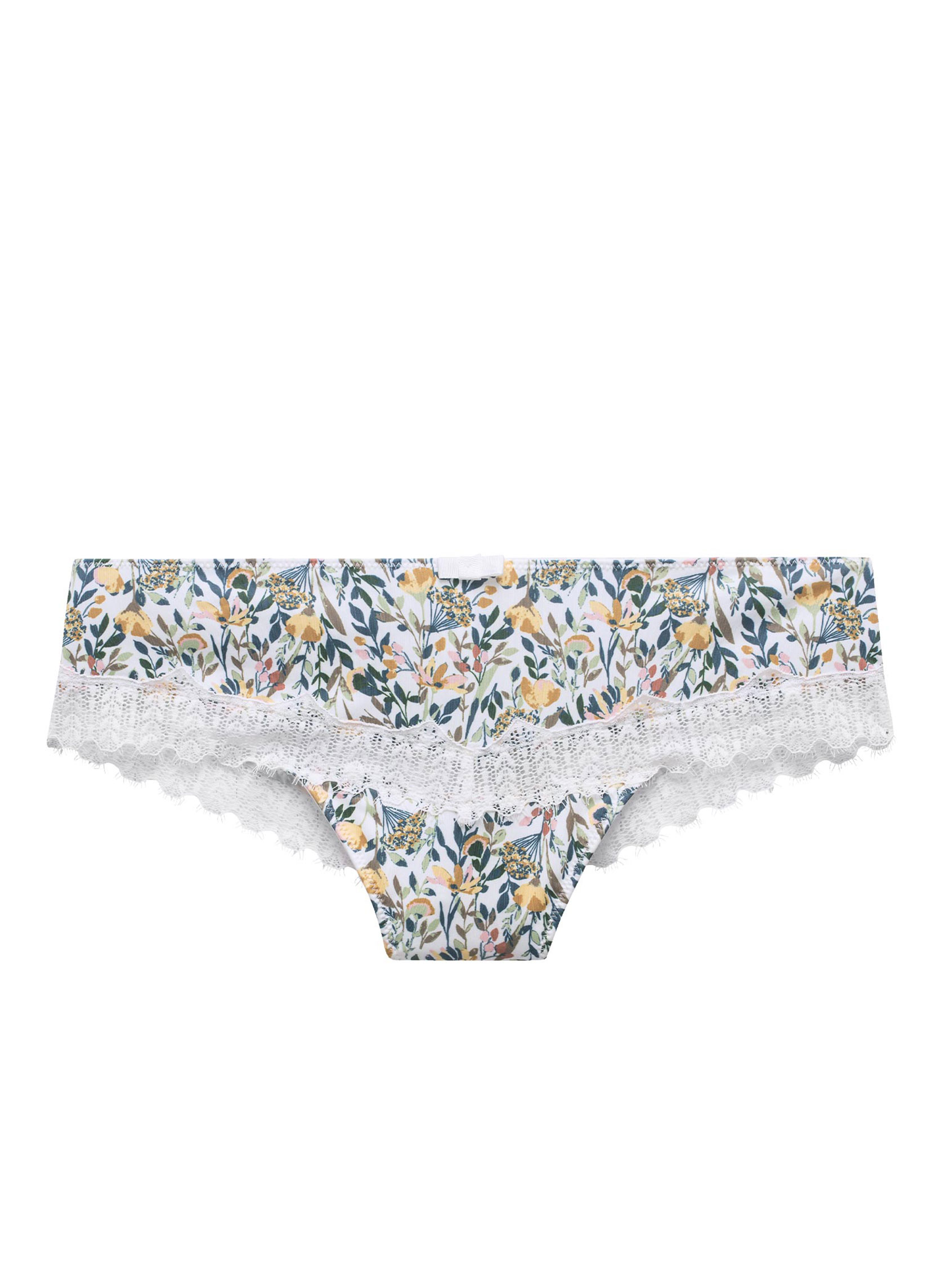 Culottes Shorty string ivoire Pamoison femme blanc Pomm'Poire Culottes Shorty string ivoire Pamoison femme blanc Blanc