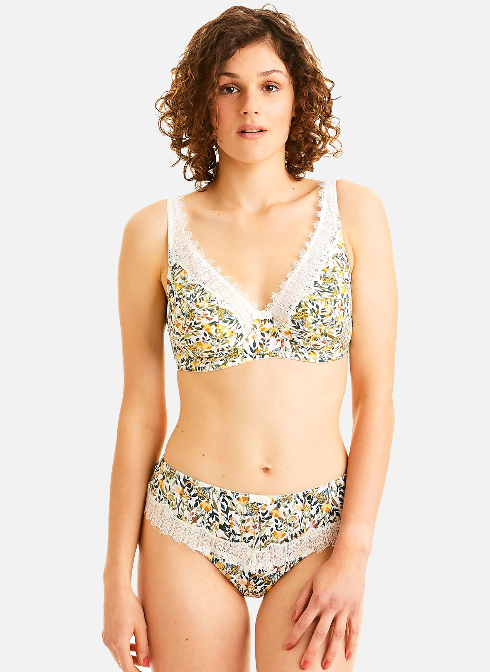 Culottes Shorty string ivoire Pamoison femme blanc Pomm'Poire Culottes Shorty string ivoire Pamoison femme blanc Blanc