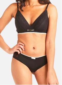 Culottes Shorty noir Image femme noir Pomm'Poire Culottes Shorty noir Image femme noir Noir