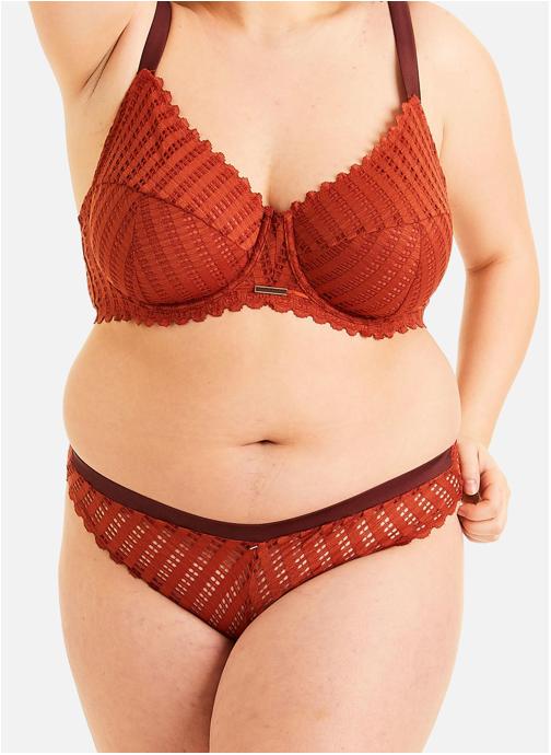 Camille Cerf & Pomm'Poire Culottes Culotte caramel Speculoos femme marron