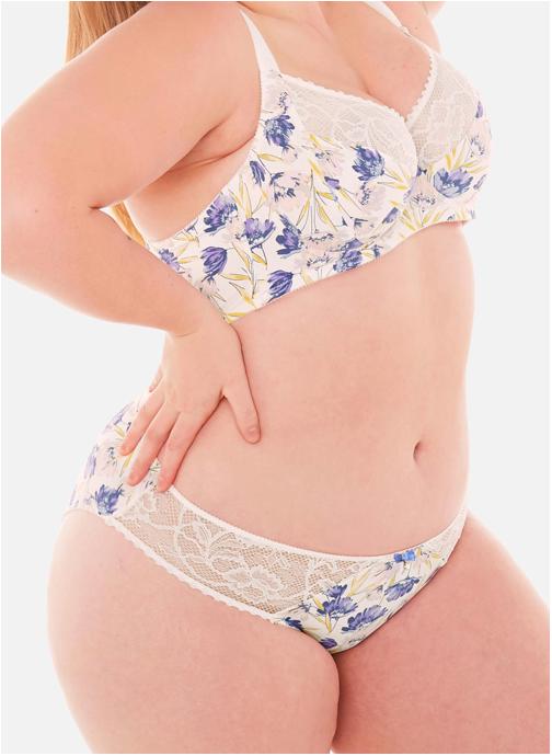 Pomm'Poire Culottes Culotte ivoire/lavande Elfe femme bleu