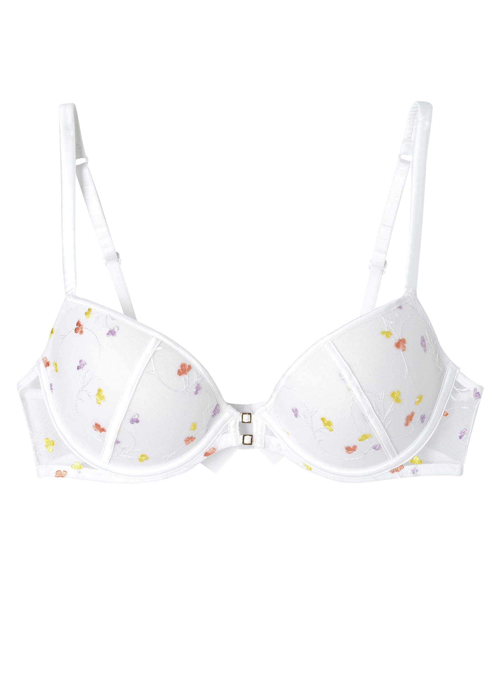 Brassières Soutien-gorge push-up blanc Mimosa femme blanc Camille Cerf & Pomm'Poire Brassières Soutien-gorge push-up blanc Mimosa femme blanc Blanc