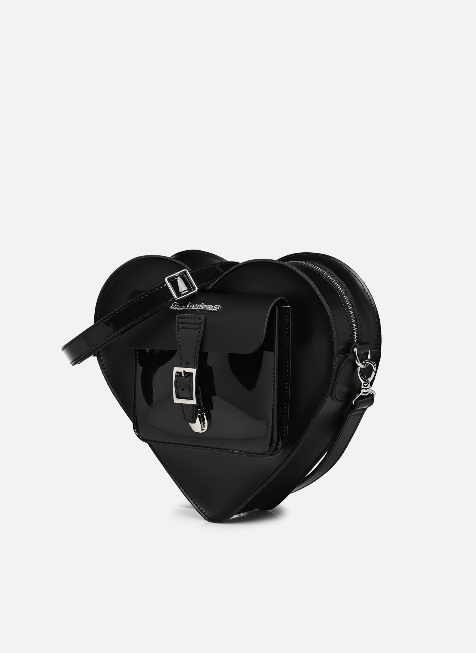 Rucksäcke Hearts Leather Heart Backpack schwarz Dr. Martens Rucksäcke Hearts Leather Heart Backpack schwarz Black