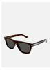 Saint Laurent Lunettes de Soleil SL 619 Havana/Light Grey (Marron ...