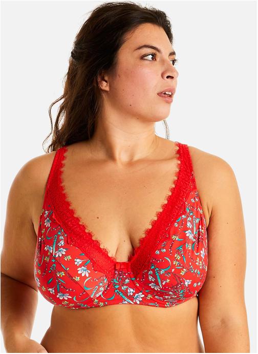 Pomm'Poire Brassières Soutien-gorge à armatures rouge Rouge femme rouge