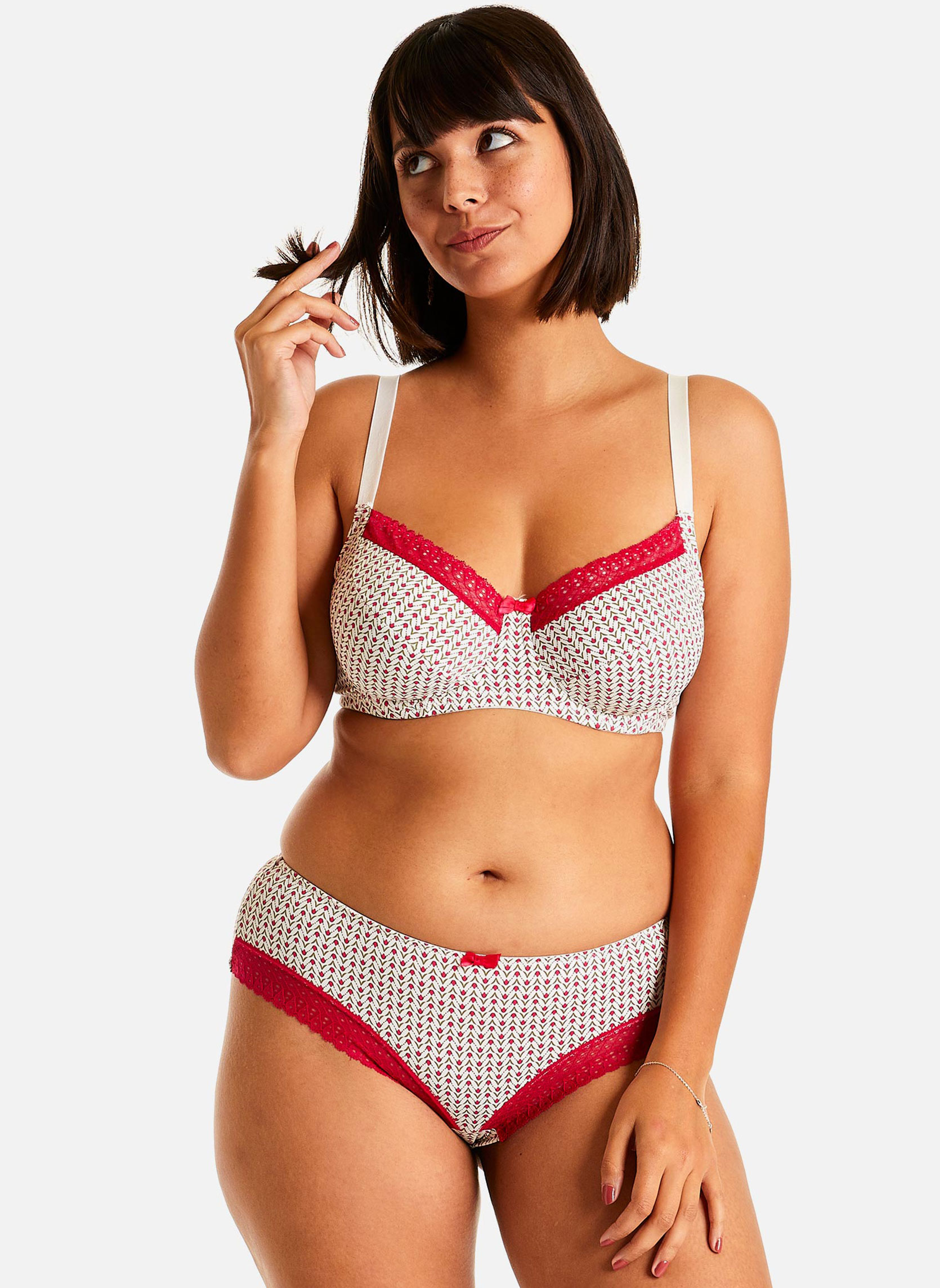 Brassières rose Pomm'Poire Brassières rose Rose