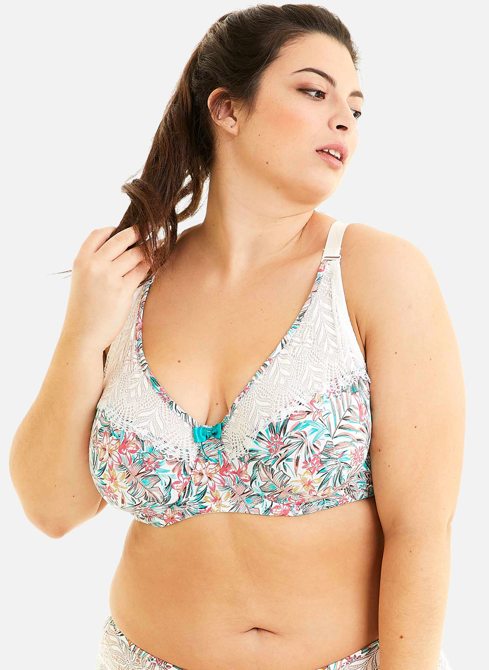 Brassières Soutien-gorge grand maintien turquoise Ukulele femme bleu Pomm'Poire Brassières Soutien-gorge grand maintien turquoise Ukulele femme bleu Bleu