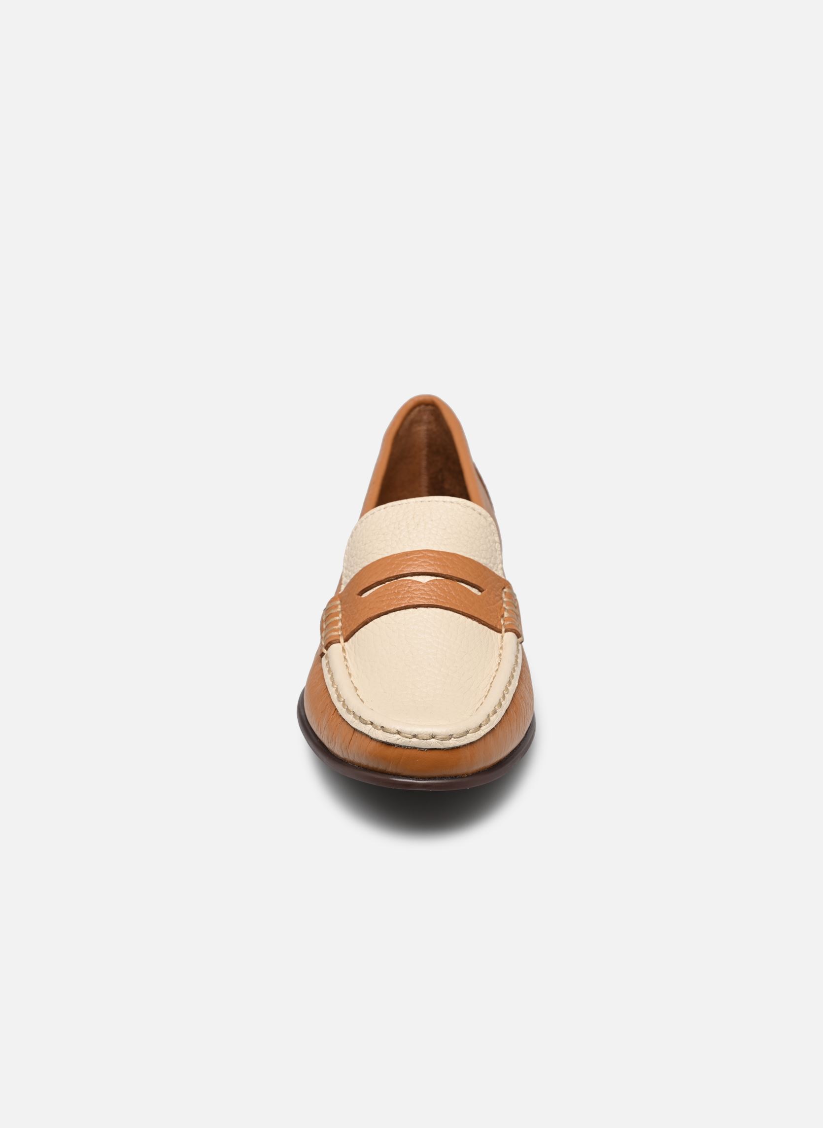 Mocassins Giraphon femme marron Georgia Rose Soft Mocassins Giraphon femme marron Cognac