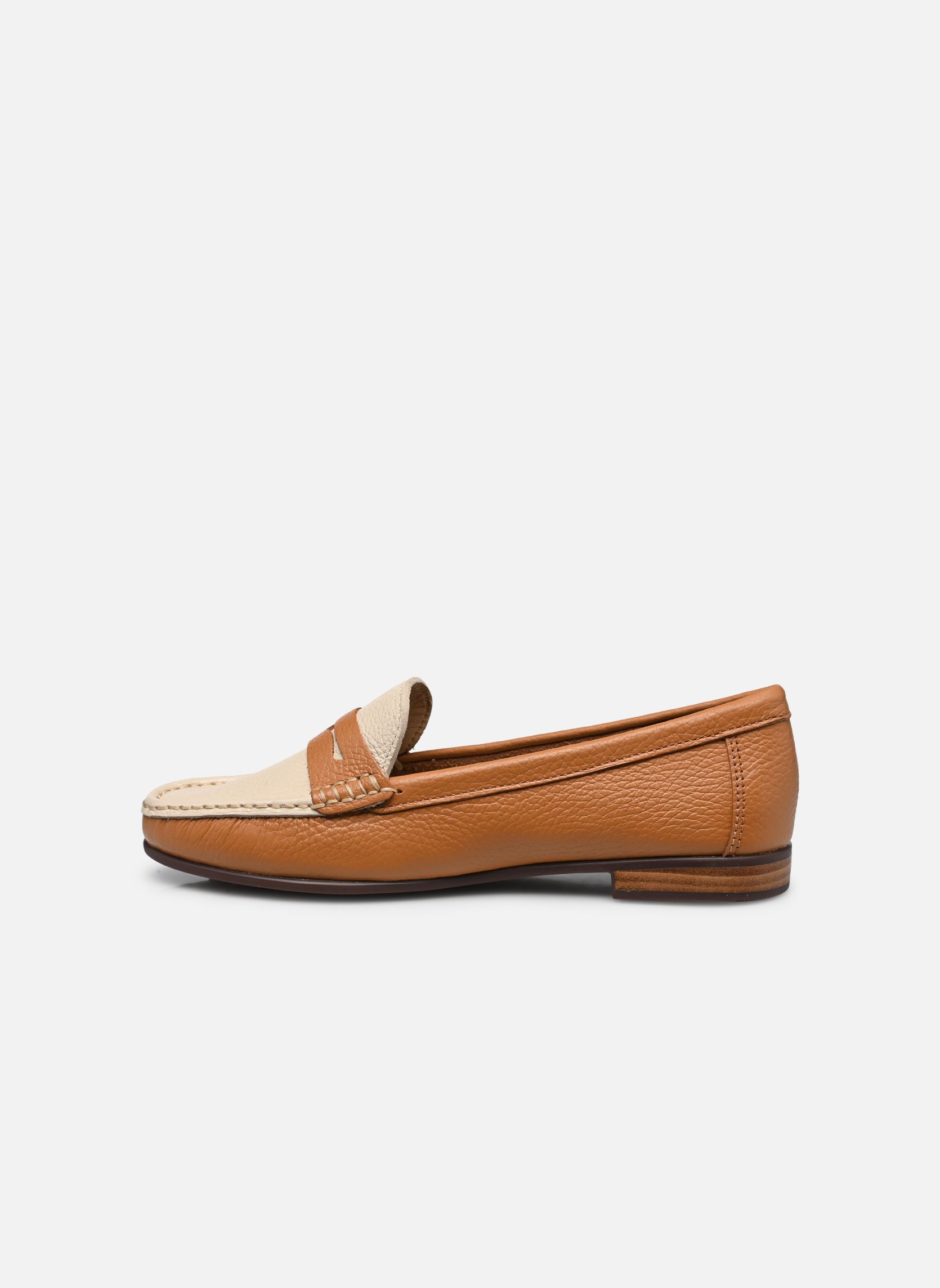 Mocassins Giraphon femme marron Georgia Rose Soft Mocassins Giraphon femme marron Cognac