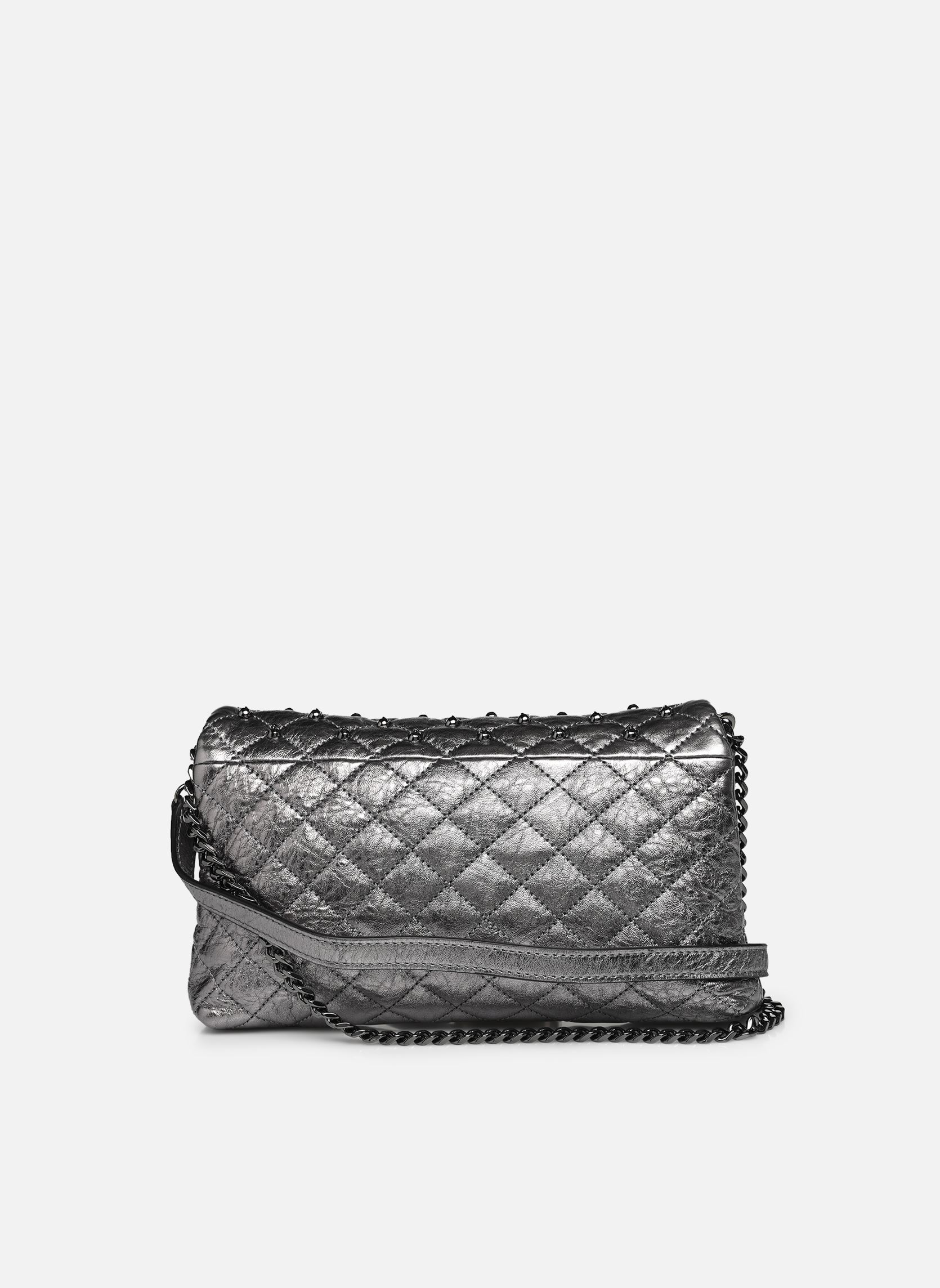 Sacs bandoulière AFSHERIPS01 femme argent The Kooples Sacs bandoulière AFSHERIPS01 femme argent GRIS