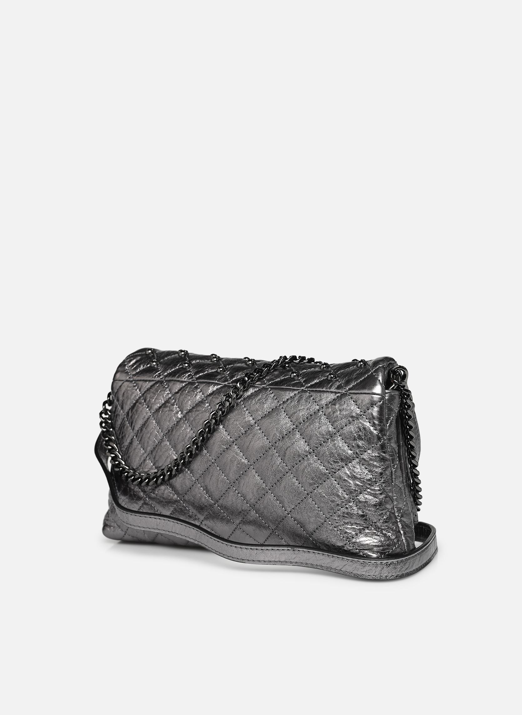 Sacs bandoulière AFSHERIPS01 femme argent The Kooples Sacs bandoulière AFSHERIPS01 femme argent GRIS