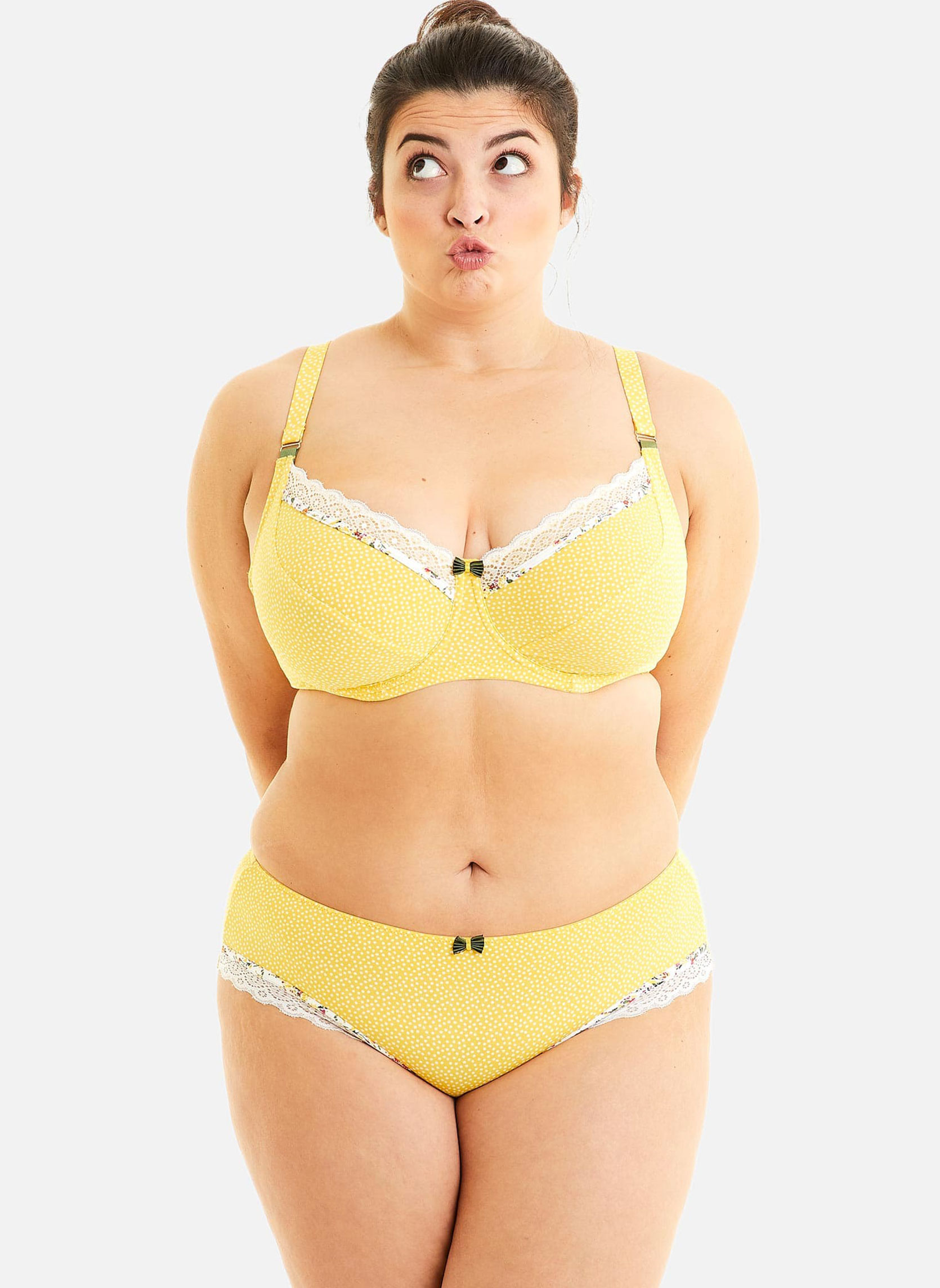 Brassières Soutien-gorge grand maintien jaune Eole femme jaune Pomm'Poire Brassières Soutien-gorge grand maintien jaune Eole femme jaune Jaune
