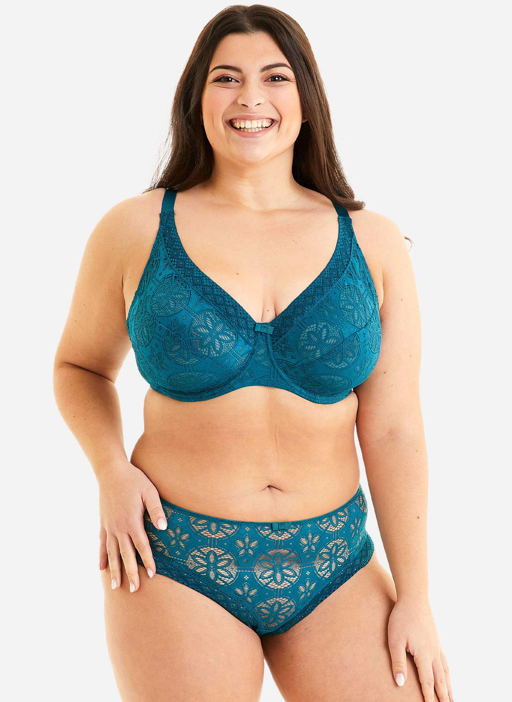 Brassières Soutien-gorge grand maintien turquoise Indice femme bleu Pomm'Poire Brassières Soutien-gorge grand maintien turquoise Indice femme bleu Bleu