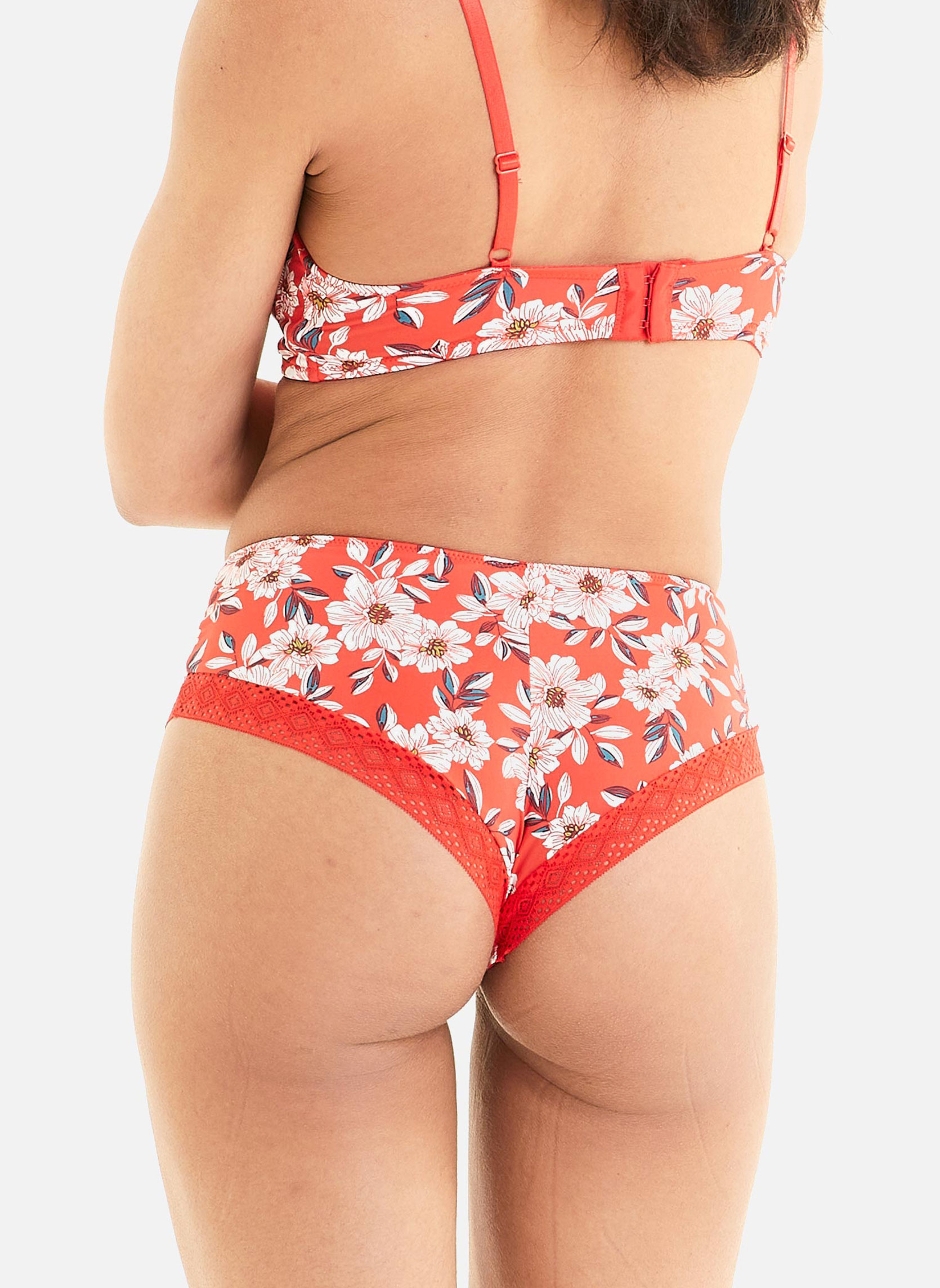 Culottes Shorty rouge Incendie femme rouge Pomm'Poire Culottes Shorty rouge Incendie femme rouge Rouge