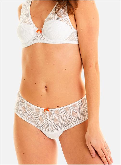 Camille Cerf & Pomm'Poire Culottes blanc