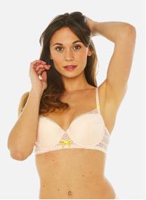 Brassières Soutien-gorge ampliforme coque moulée poudre Libre femme rose Camille Cerf & Pomm'Poire Brassières Soutien-gorge ampliforme coque moulée poudre Libre femme rose Rose
