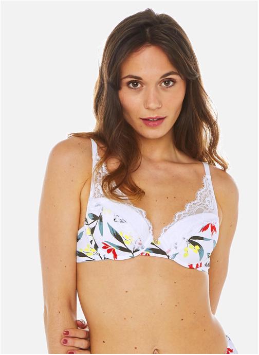 Camille Cerf & Pomm'Poire Brassières blanc
