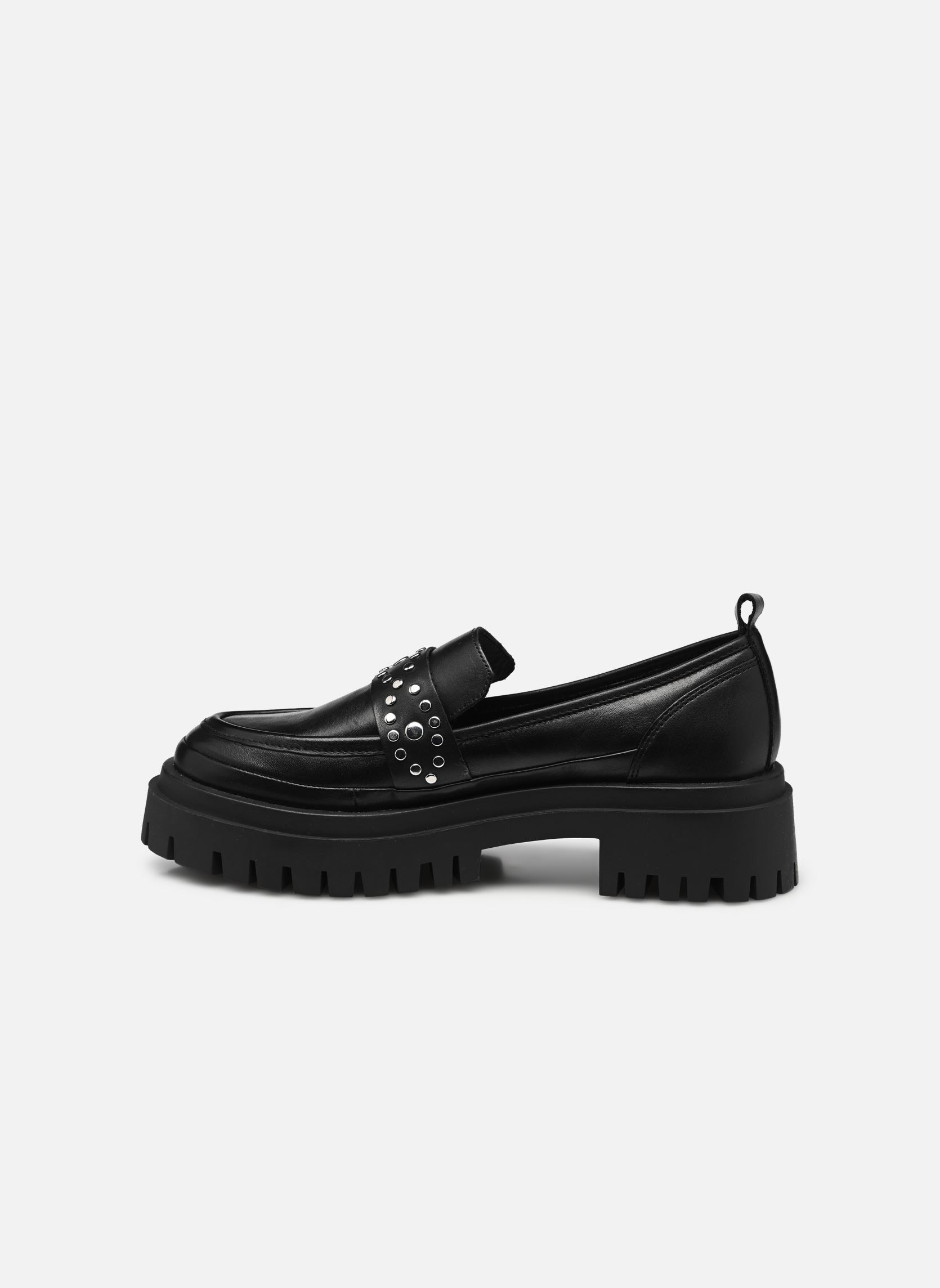 Mocasines ADAMAS mujer negro Karston Mocasines ADAMAS mujer negro Noir Lisse