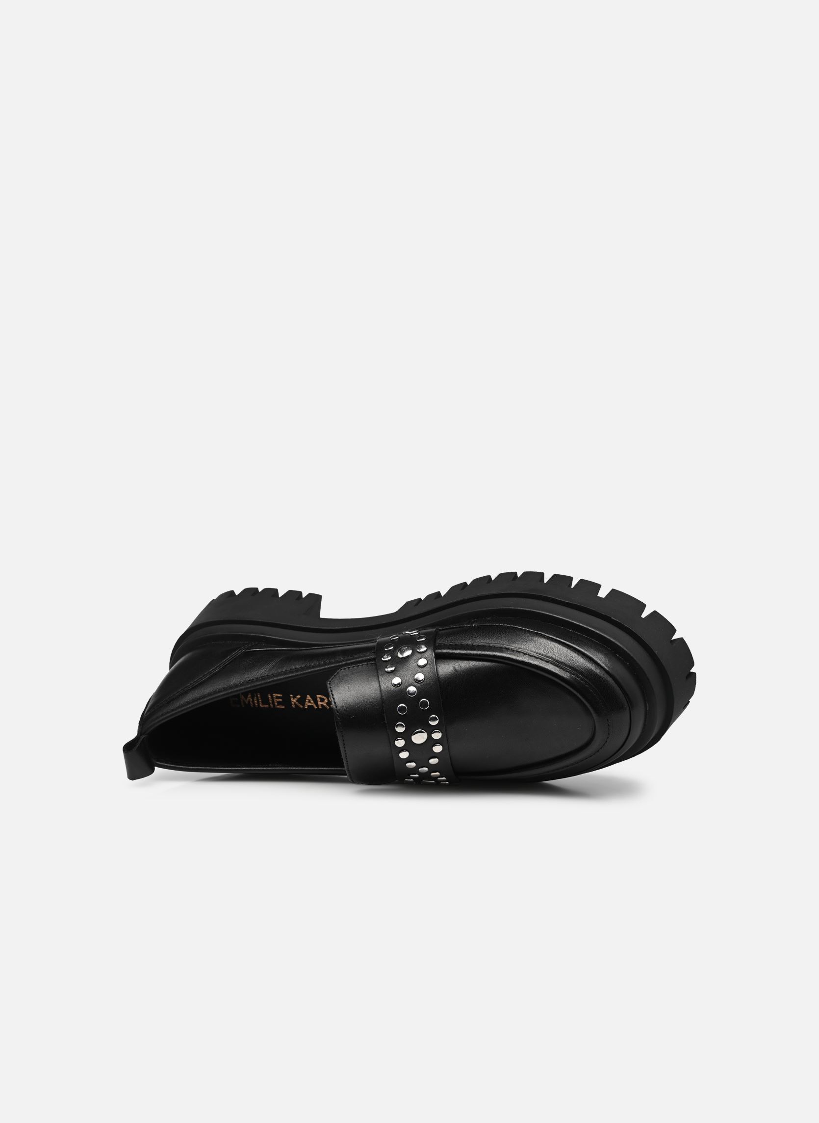 Mocasines ADAMAS mujer negro Karston Mocasines ADAMAS mujer negro Noir Lisse