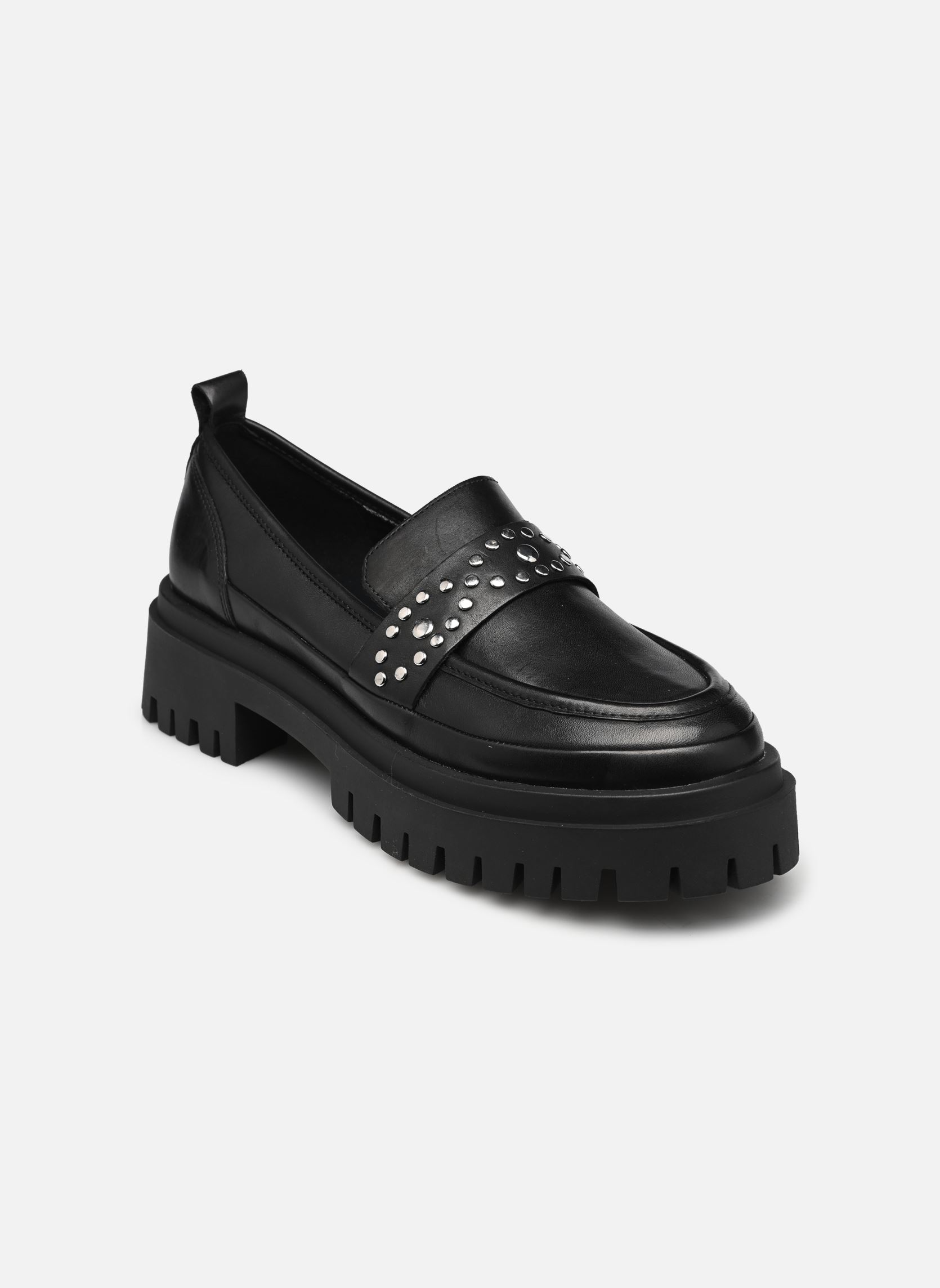 Mocasines ADAMAS mujer negro Karston Mocasines ADAMAS mujer negro Noir Lisse