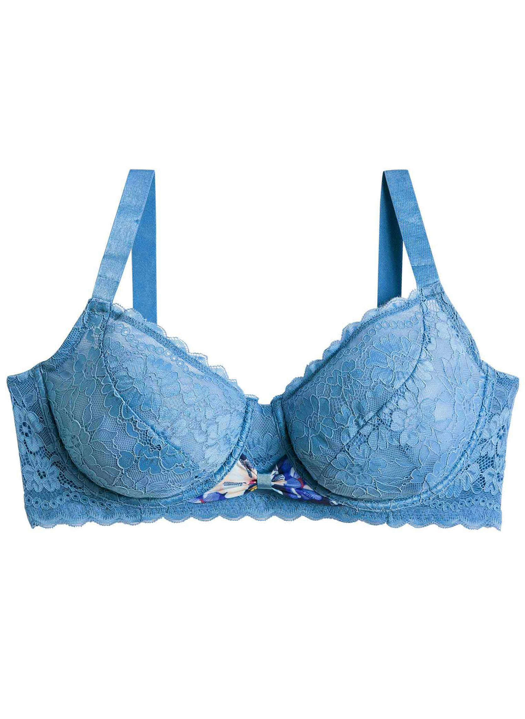 Brassières Soutien-gorge grand maintien bleu Oh La La femme bleu Pomm'Poire Brassières Soutien-gorge grand maintien bleu Oh La La femme bleu Bleu
