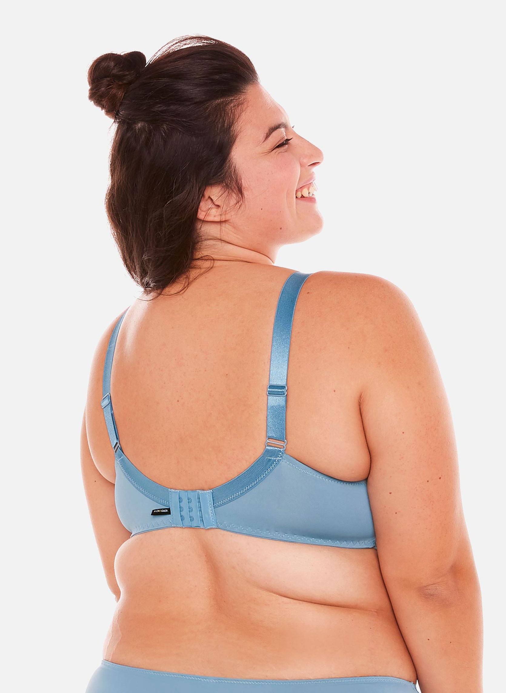 Brassières Soutien-gorge grand maintien bleu Oh La La femme bleu Pomm'Poire Brassières Soutien-gorge grand maintien bleu Oh La La femme bleu Bleu