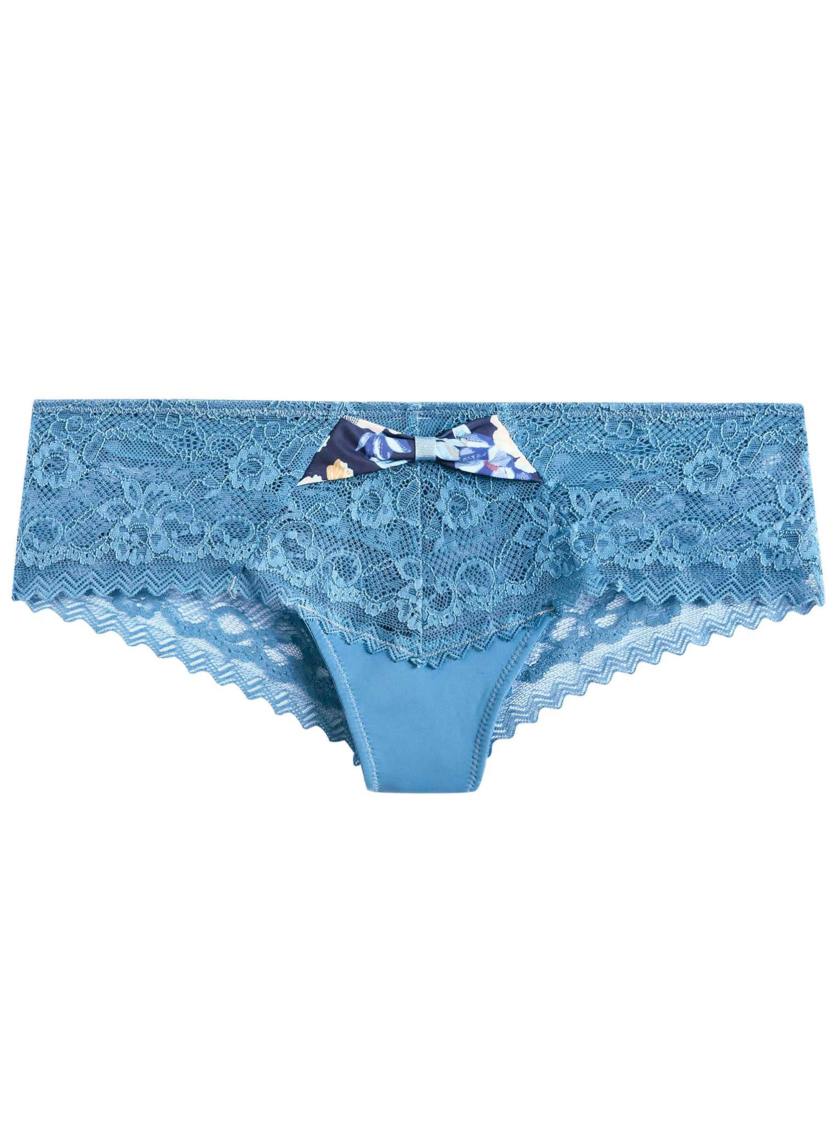 Culottes Shorty tanga bleu Oh La La femme bleu Pomm'Poire Culottes Shorty tanga bleu Oh La La femme bleu Bleu