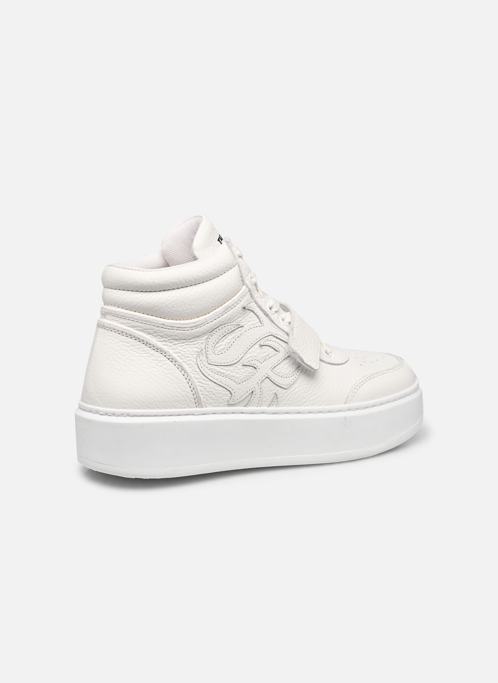 Hoge sneakers AFCH28009K dames wit The Kooples Hoge sneakers AFCH28009K dames wit White