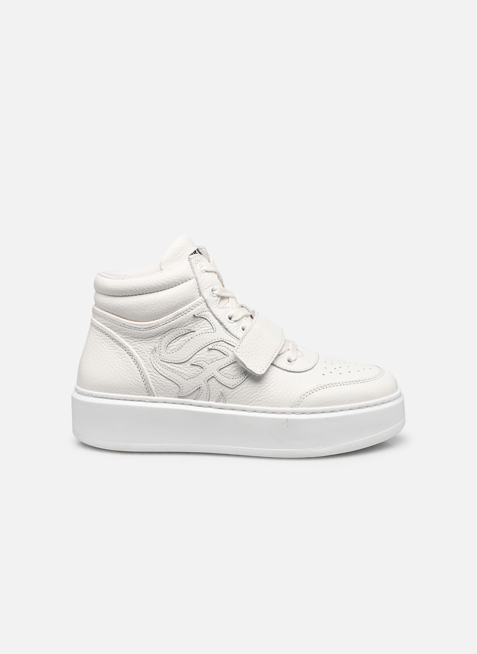 Hoge sneakers AFCH28009K dames wit The Kooples Hoge sneakers AFCH28009K dames wit White