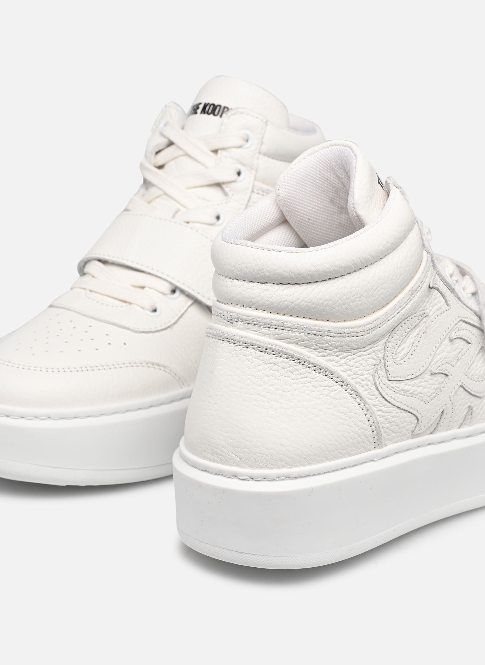 Hoge sneakers AFCH28009K dames wit The Kooples Hoge sneakers AFCH28009K dames wit White