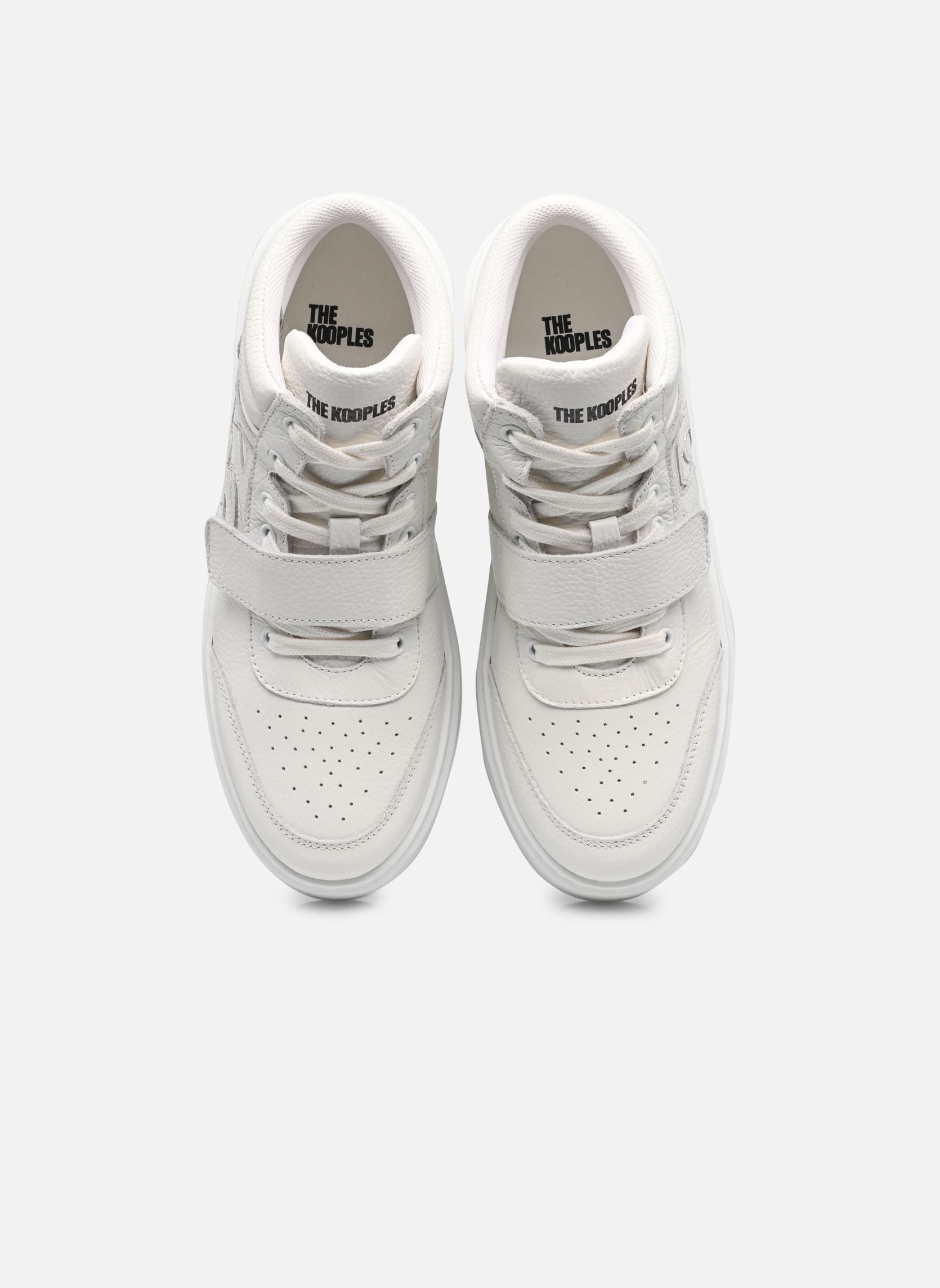 Hoge sneakers AFCH28009K dames wit The Kooples Hoge sneakers AFCH28009K dames wit White
