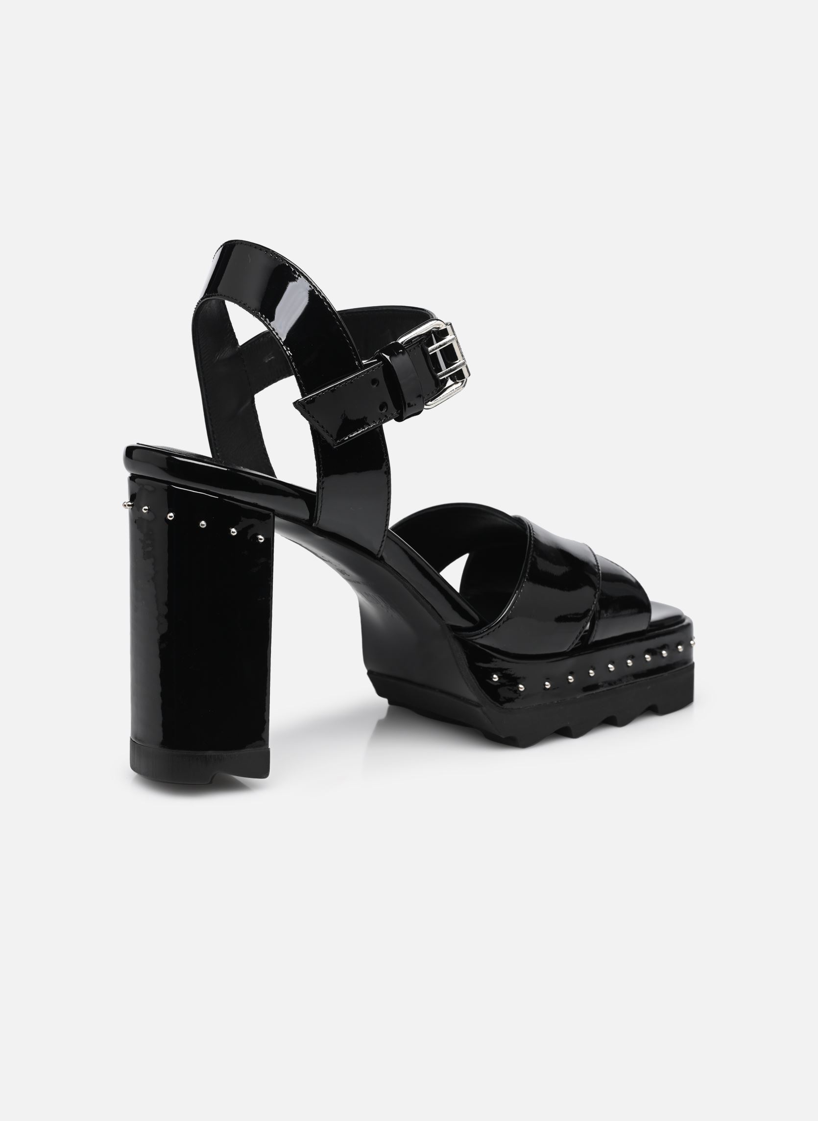 Sandalen AFCH28004K dames zwart The Kooples Sandalen AFCH28004K dames zwart Black