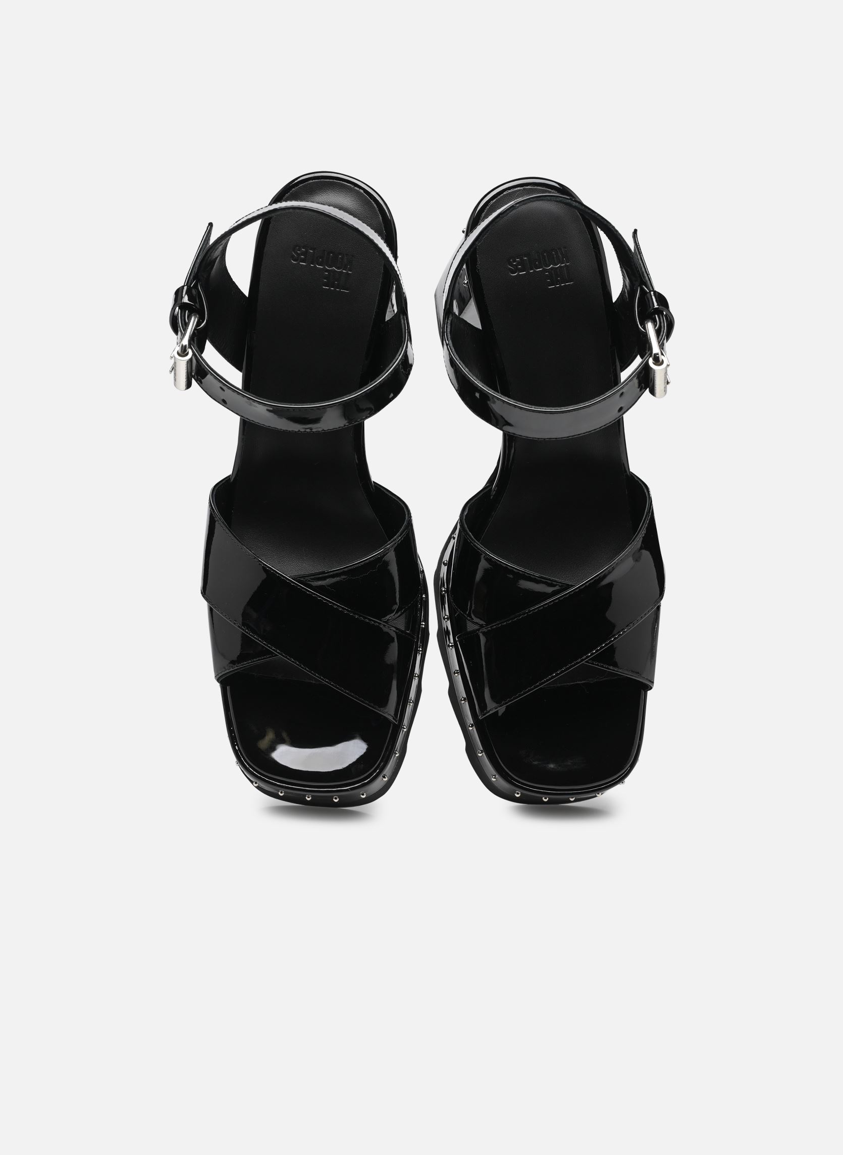 Sandalen AFCH28004K dames zwart The Kooples Sandalen AFCH28004K dames zwart Black