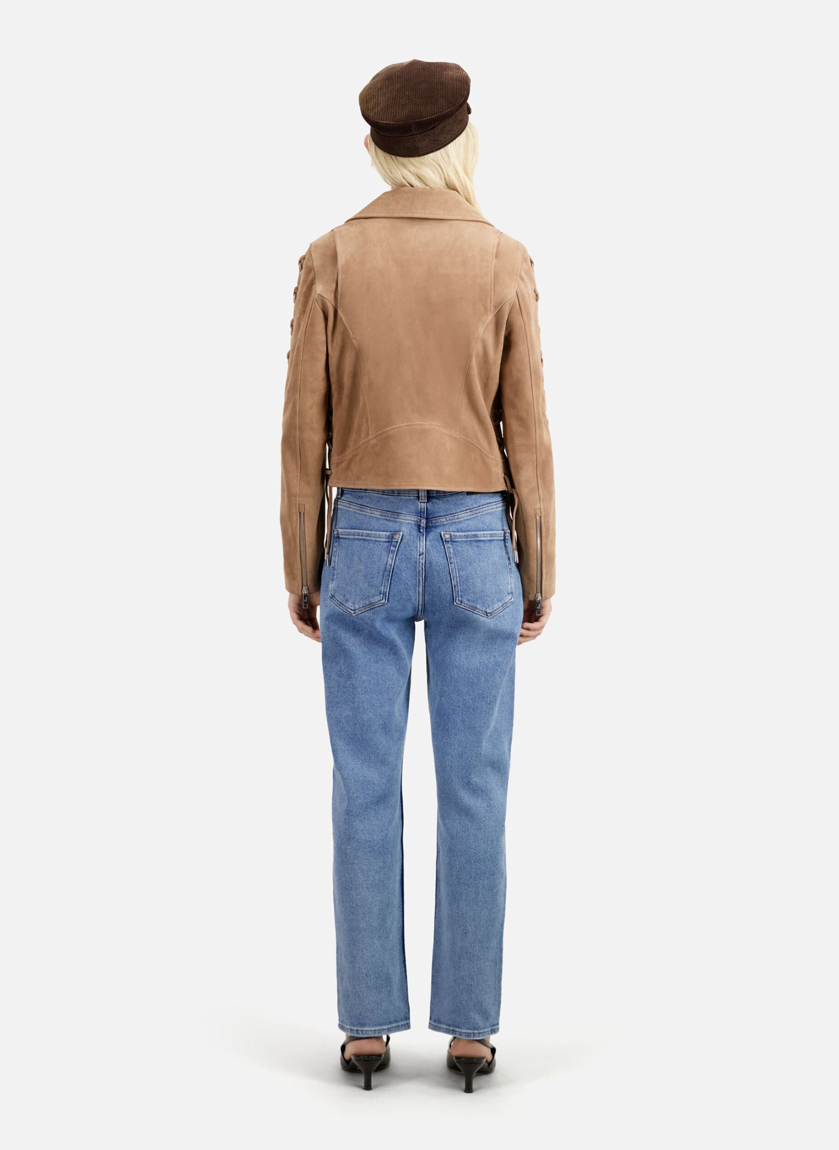 Blousons FCUI28003K femme beige The Kooples Blousons FCUI28003K femme beige Beige