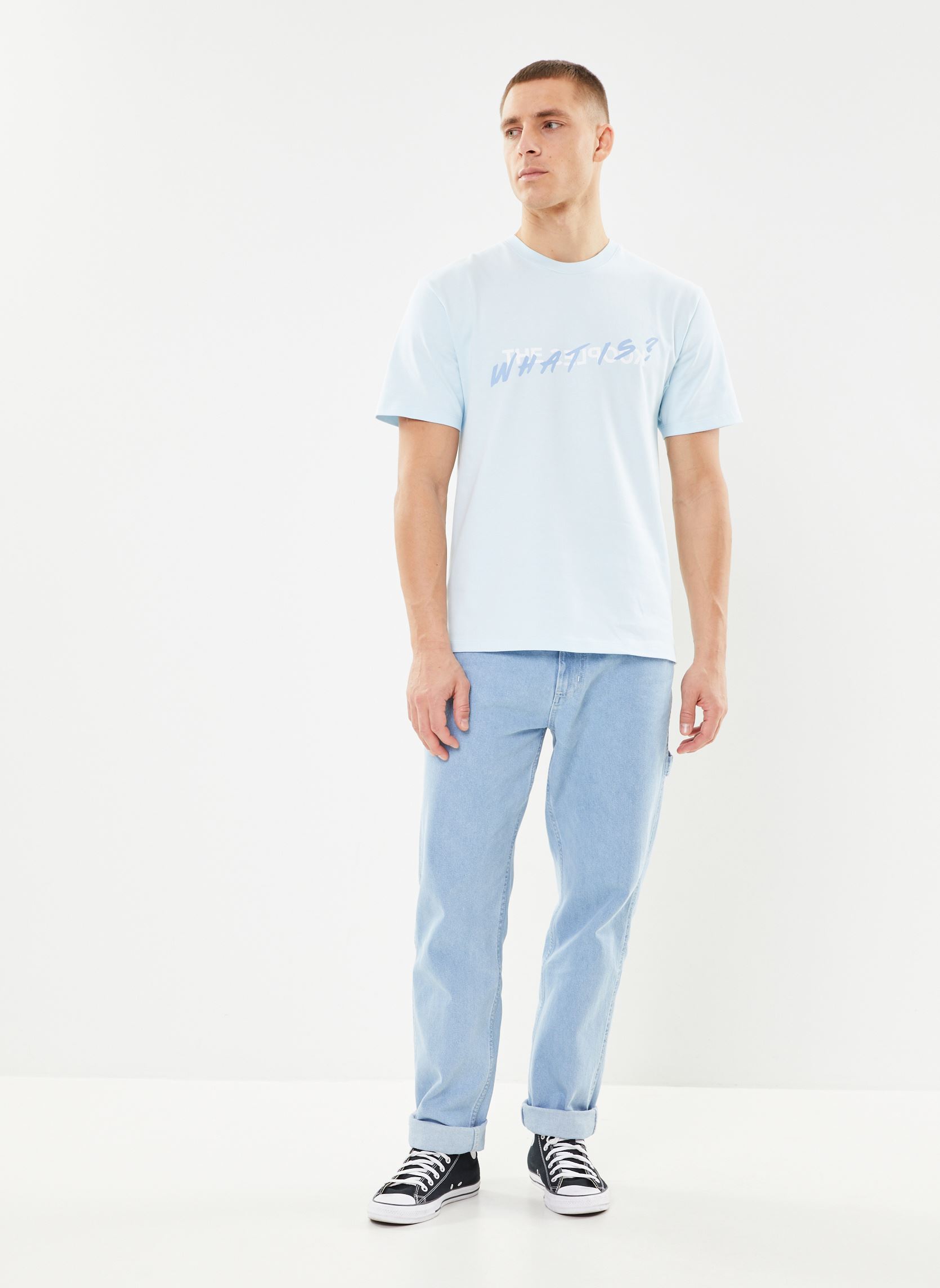 Kurzarm-T-Shirts HTSC28015K herren blau The Kooples Kurzarm-T-Shirts HTSC28015K herren blau Blue