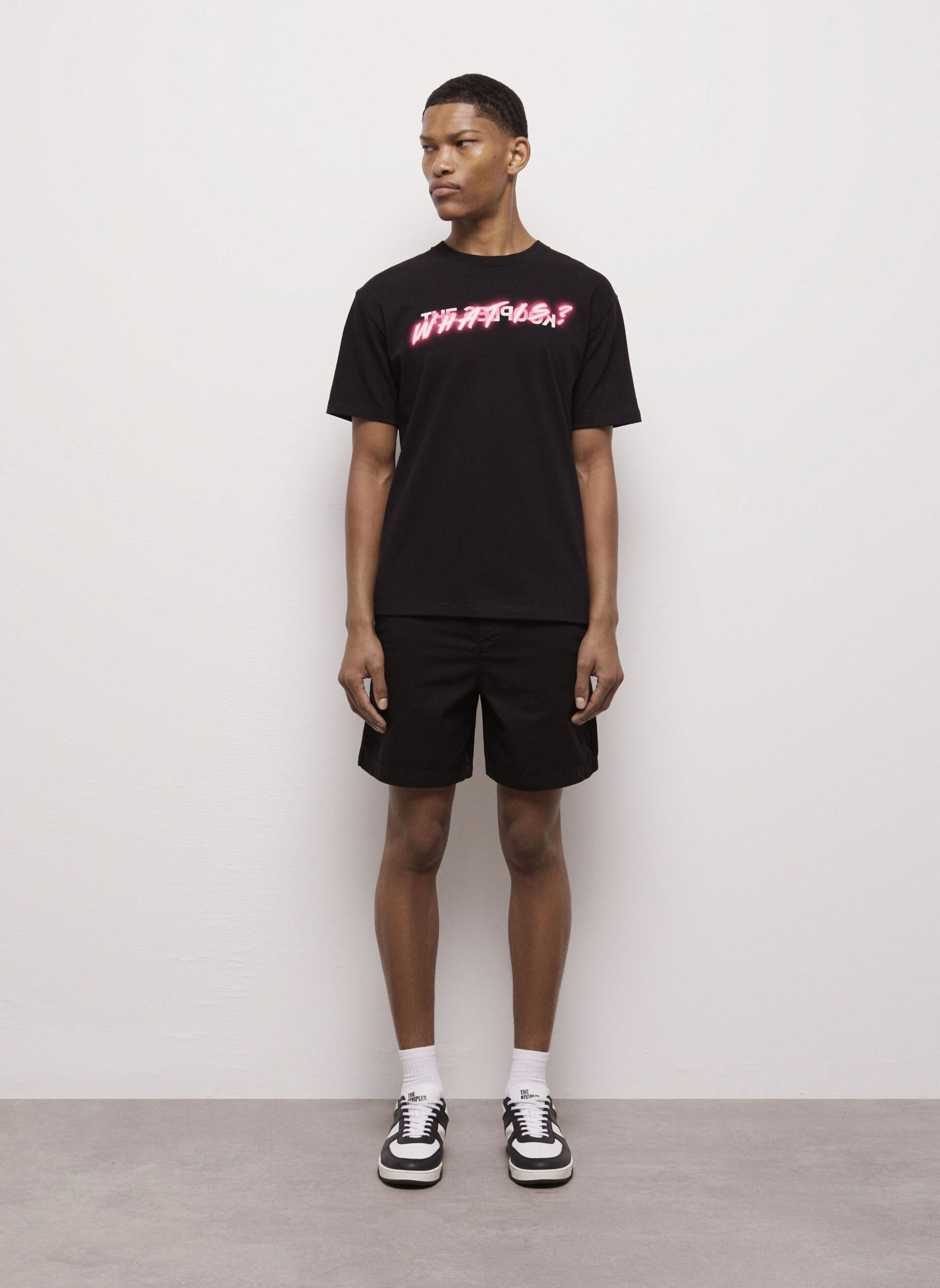 Tee-shirts manches courtes HTSC26045K homme noir The Kooples Tee-shirts manches courtes HTSC26045K homme noir Black