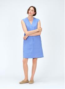 Robes RK070-PAMELA femme bleu Caroll Robes RK070-PAMELA femme bleu Bleu