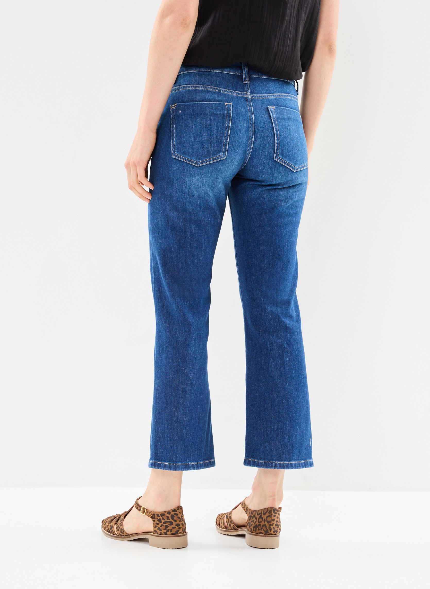 Jeans flare PROP femme bleu Georgia Rose Jeans flare PROP femme bleu STONE