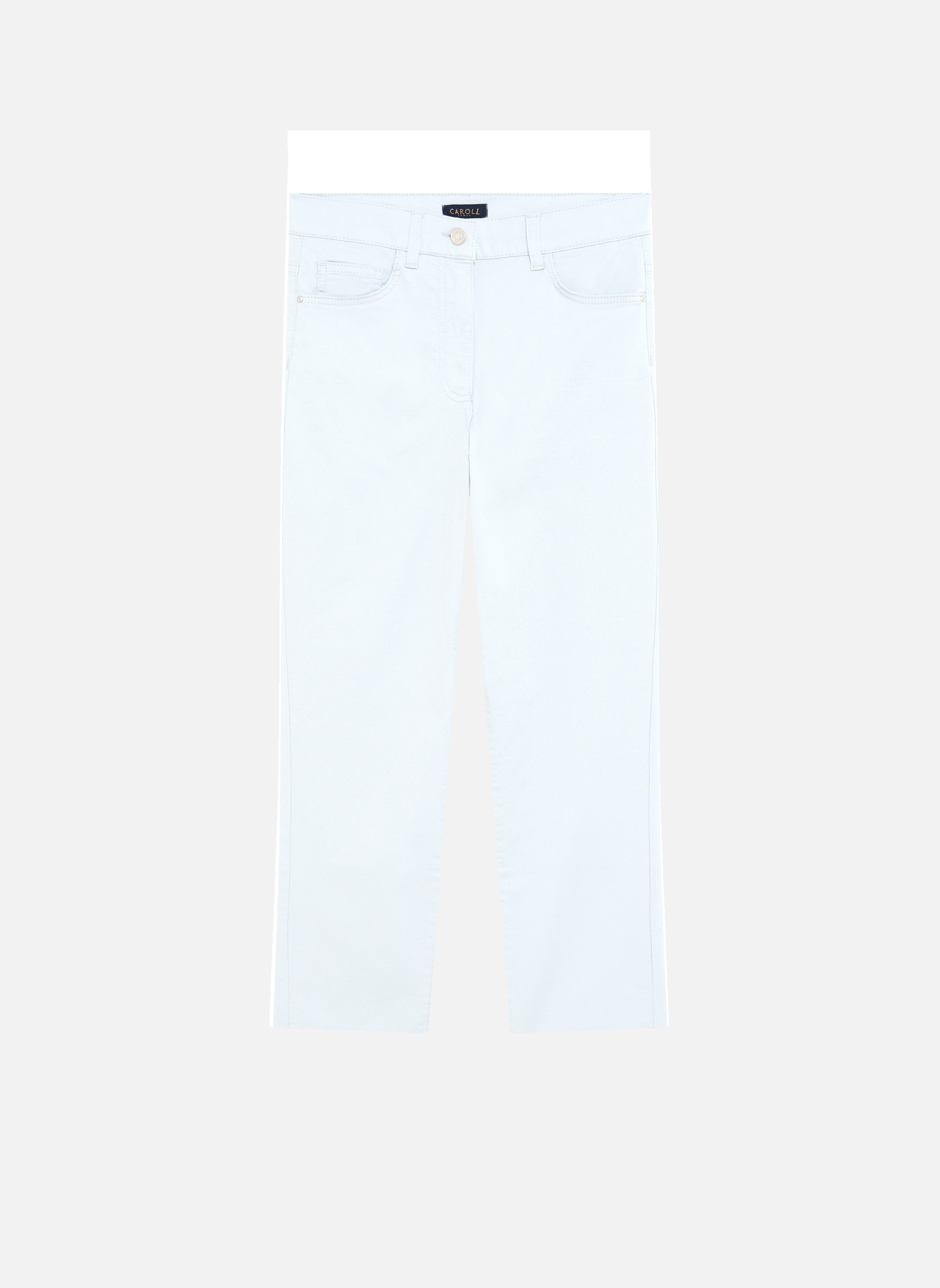 Pantalons droit PK012-MASONB femme bleu Caroll Pantalons droit PK012-MASONB femme bleu Bleu clair
