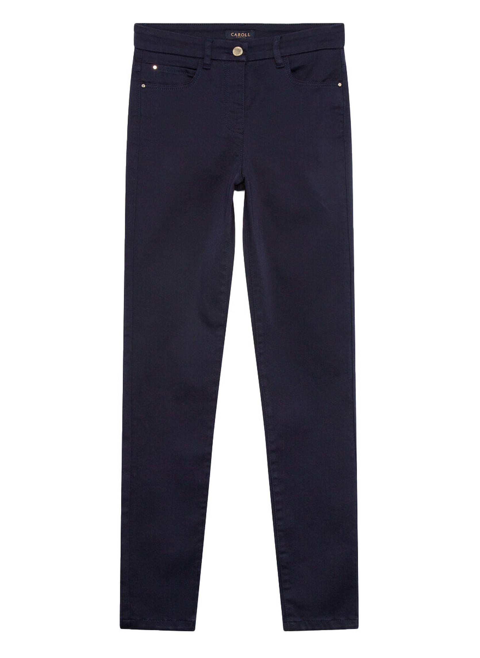 Pantalons droit PK002-TONYB femme bleu Caroll Pantalons droit PK002-TONYB femme bleu Bleu marine