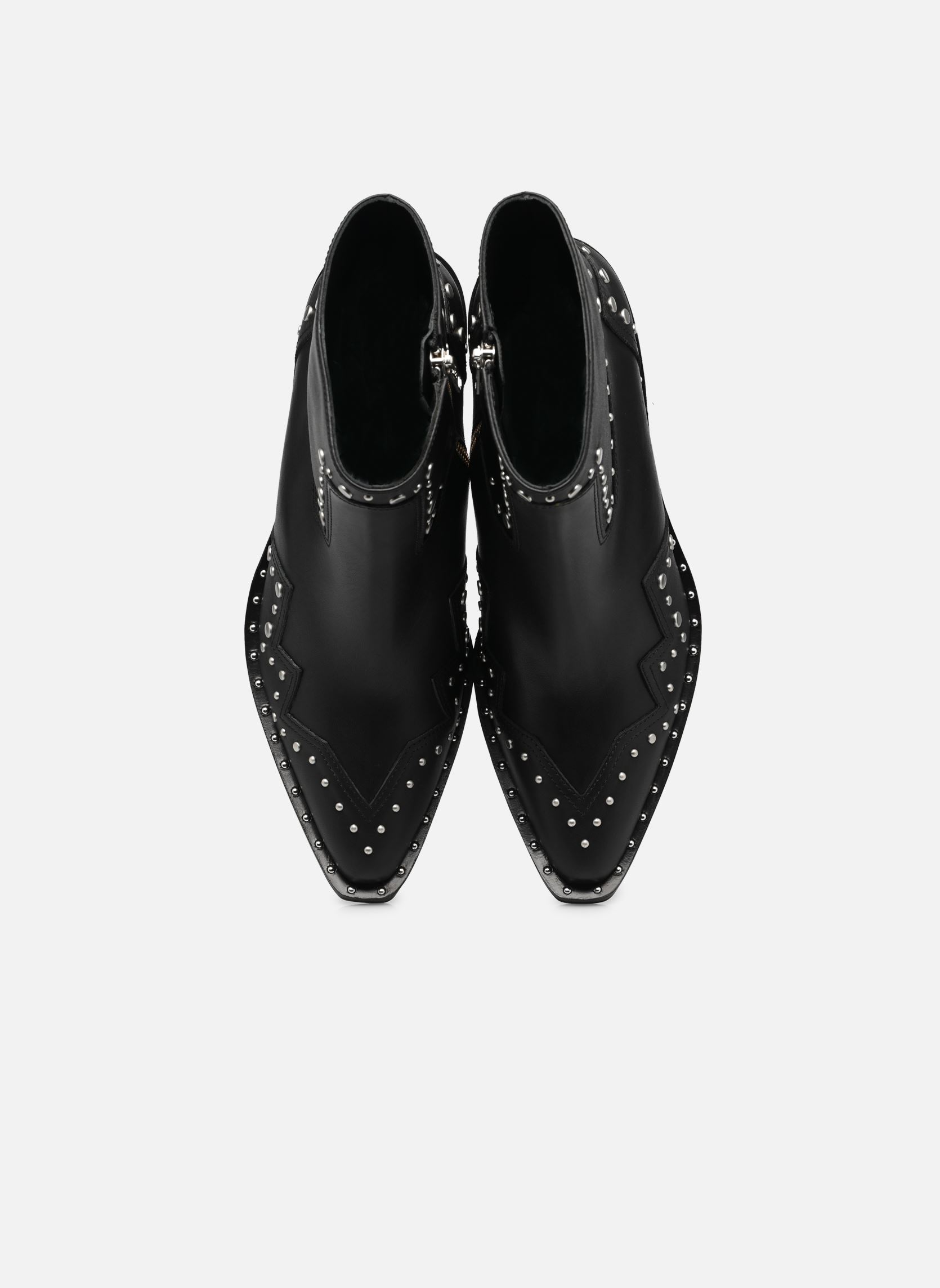 Niedrige Ankle Boots AFCH26051K damen schwarz The Kooples Niedrige Ankle Boots AFCH26051K damen schwarz Black