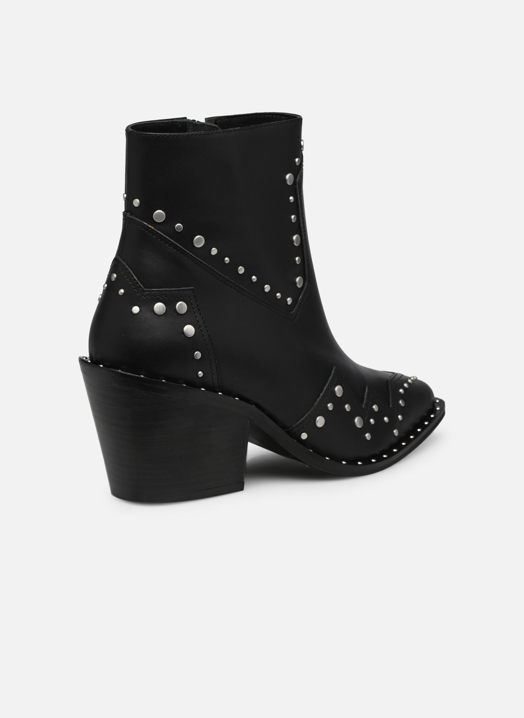 Niedrige Ankle Boots AFCH26051K damen schwarz The Kooples Niedrige Ankle Boots AFCH26051K damen schwarz Black