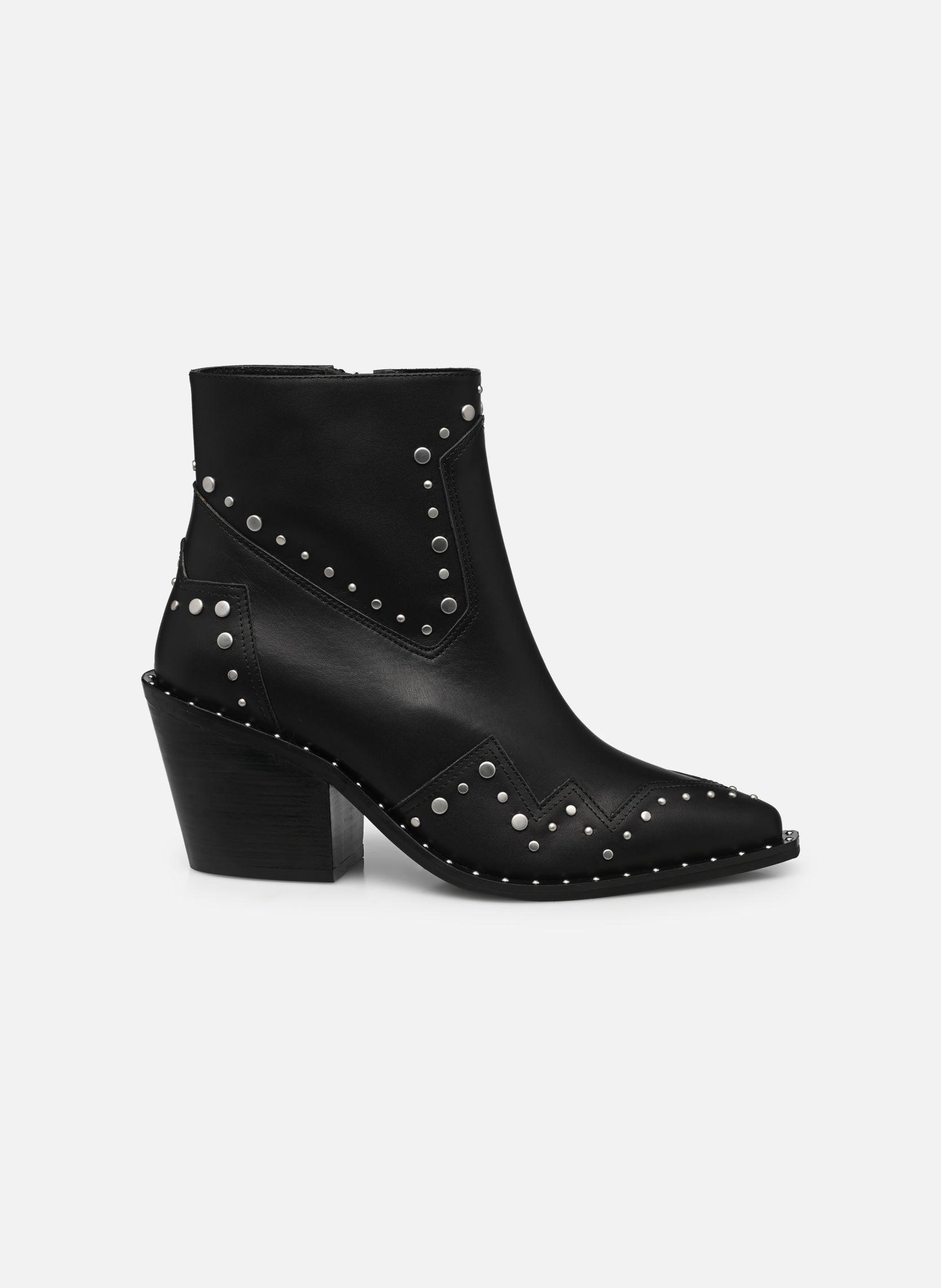 Niedrige Ankle Boots AFCH26051K damen schwarz The Kooples Niedrige Ankle Boots AFCH26051K damen schwarz Black