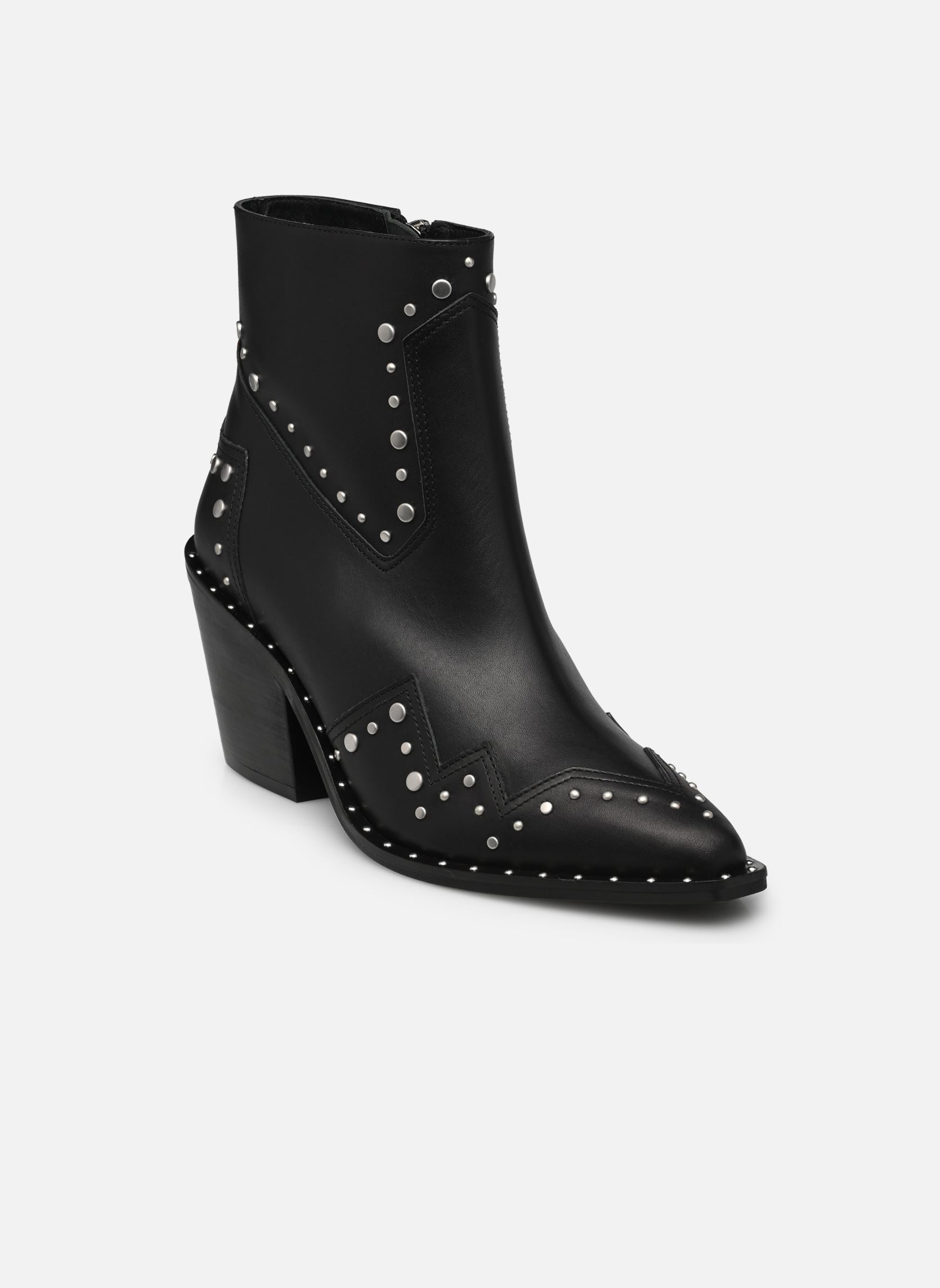 Niedrige Ankle Boots AFCH26051K damen schwarz The Kooples Niedrige Ankle Boots AFCH26051K damen schwarz Black