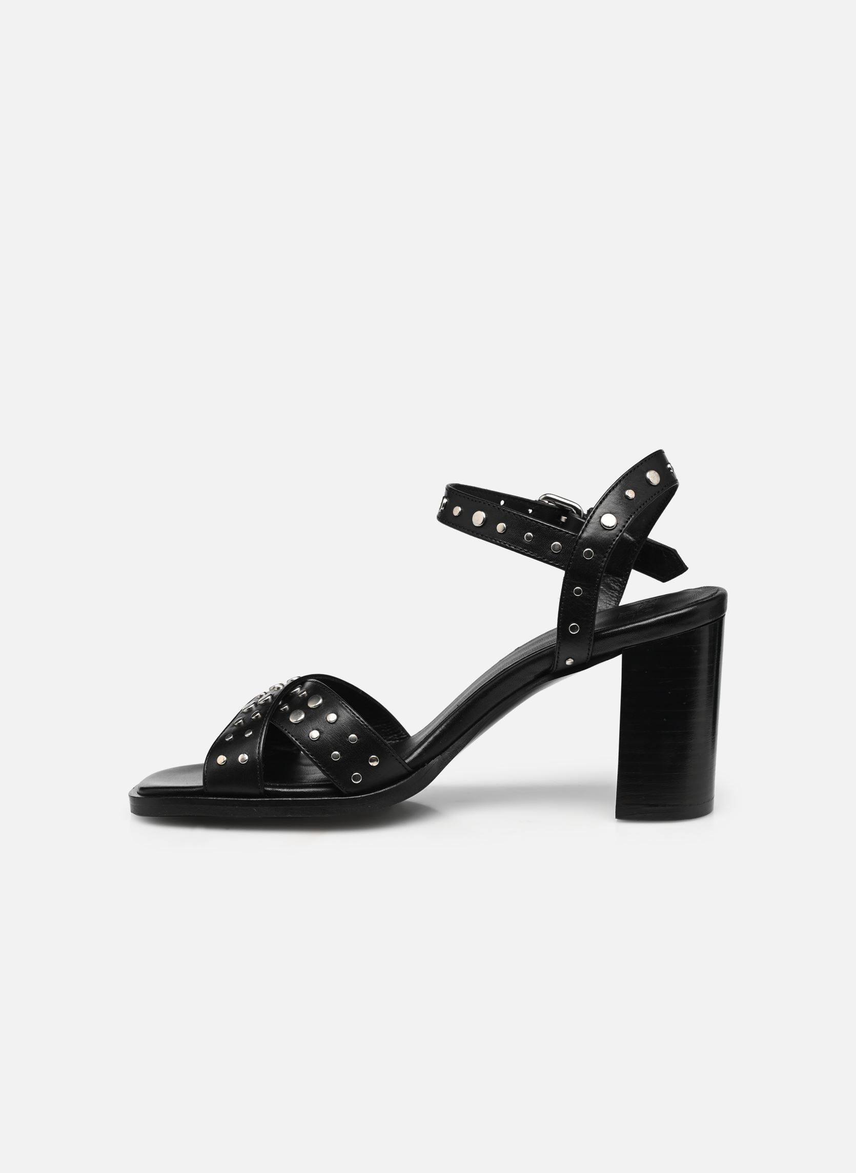 Sandalen AFCH26052K damen schwarz The Kooples Sandalen AFCH26052K damen schwarz Black