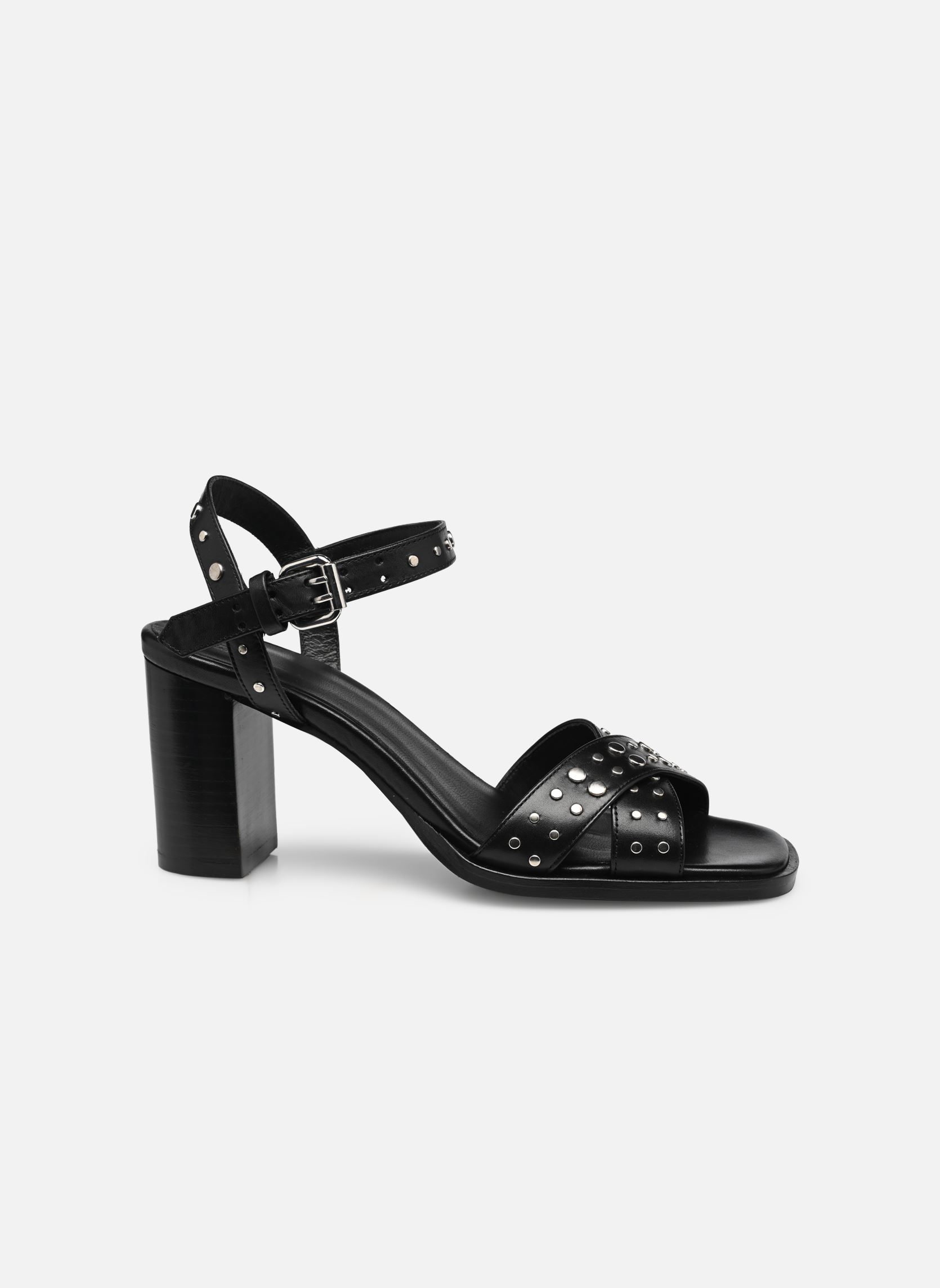 Sandalen AFCH26052K damen schwarz The Kooples Sandalen AFCH26052K damen schwarz Black