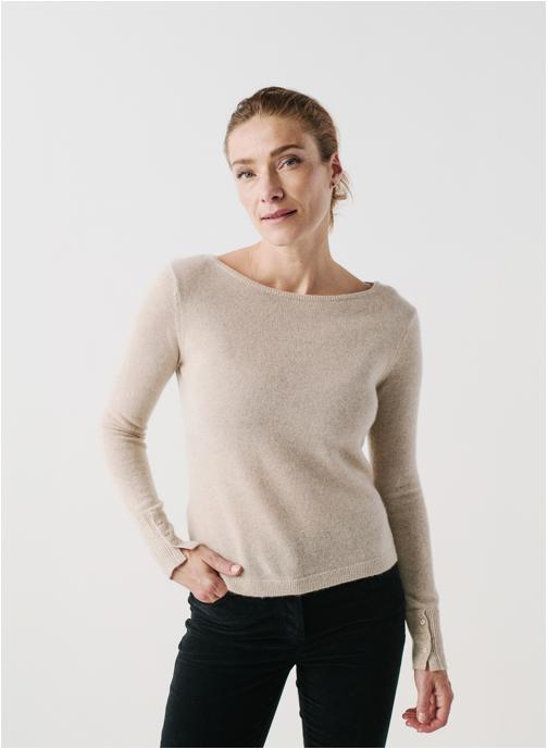 Caroll Pulls 232K-MZOANLU femme beige