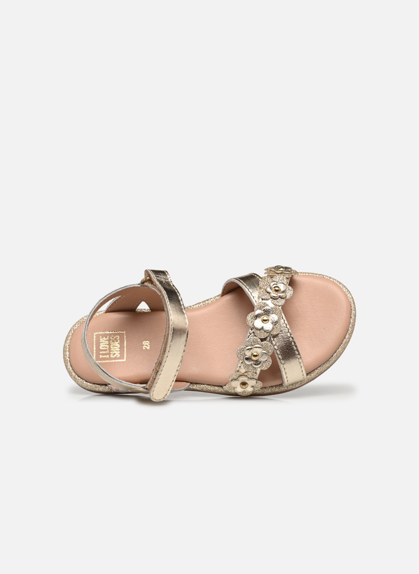 Sandales KATREP LEATHER fille orange I Love Shoes Sandales KATREP LEATHER fille orange DORÉ