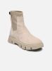 Bottines Geox Vilde Pour Femme - Cuir Velours - Semelle Respirante - Talon 4.5cm - Confort Ville